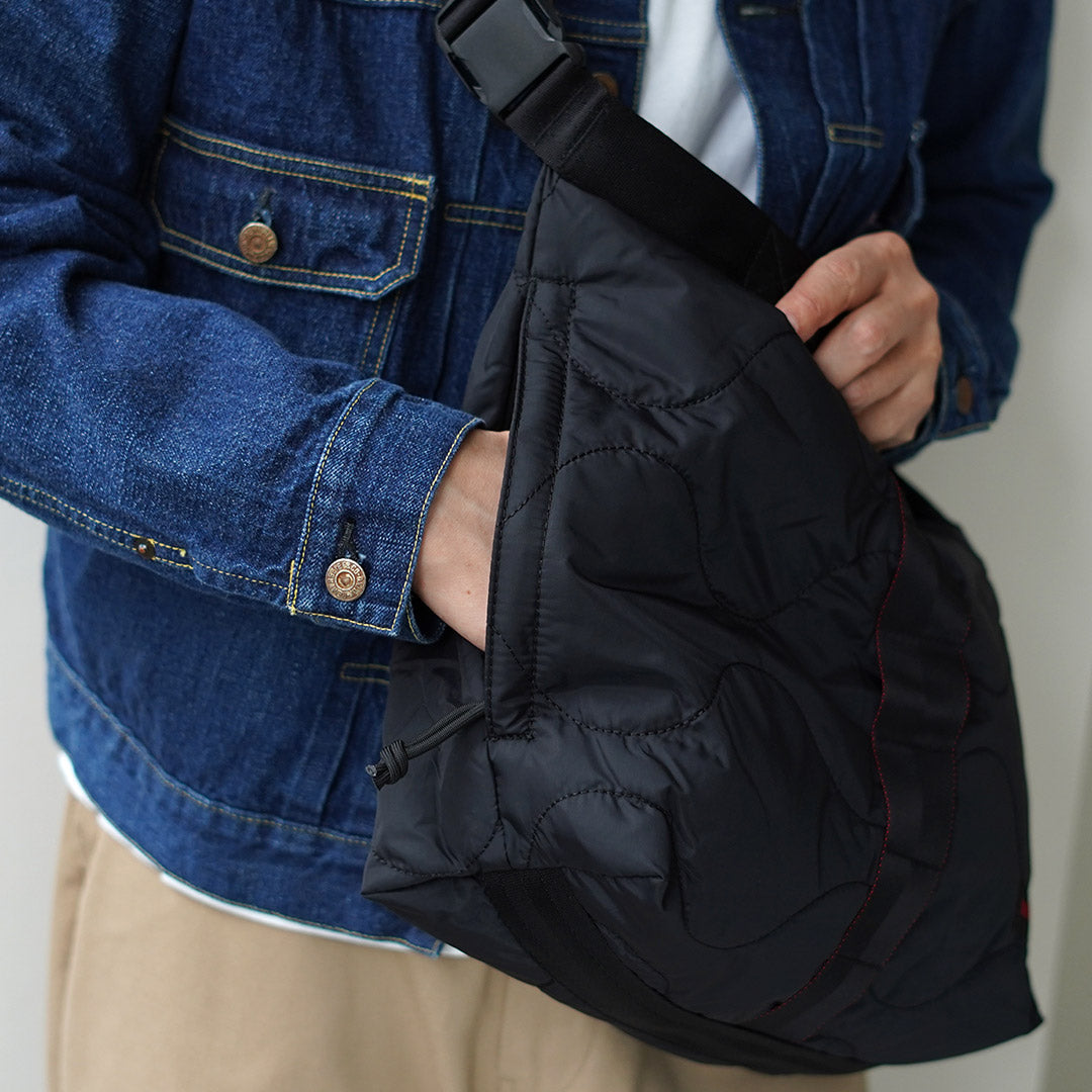 BRIEFING / Quilted Jumper M Shoulder Bag