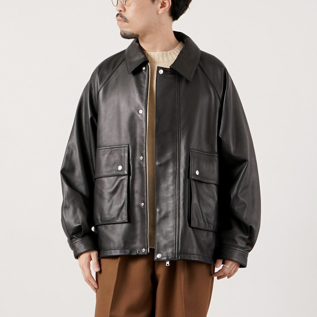 TRADITIONAL WEATHERWEAR / Elton Leather Field Jacket