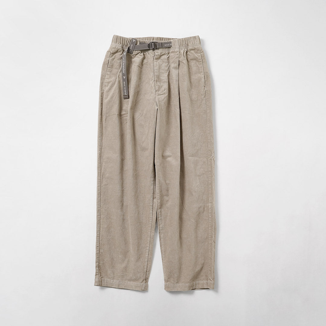 AND WANDER / Moleskin Pants
