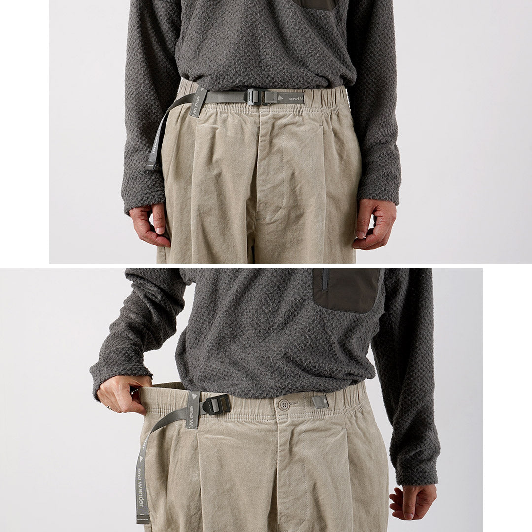 AND WANDER / Moleskin Pants