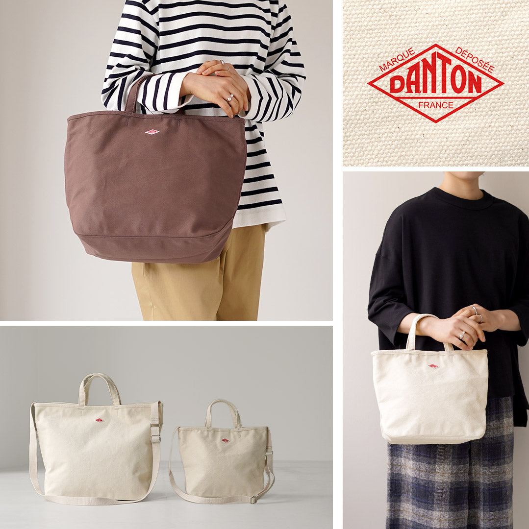 DANTON / ORSAY GRANDE Cotton Canvas 2-Way Bag