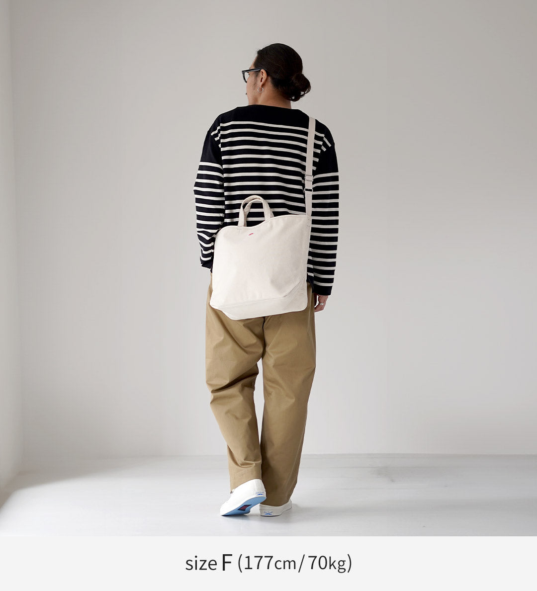 DANTON / ORSAY GRANDE Cotton Canvas 2-Way Bag