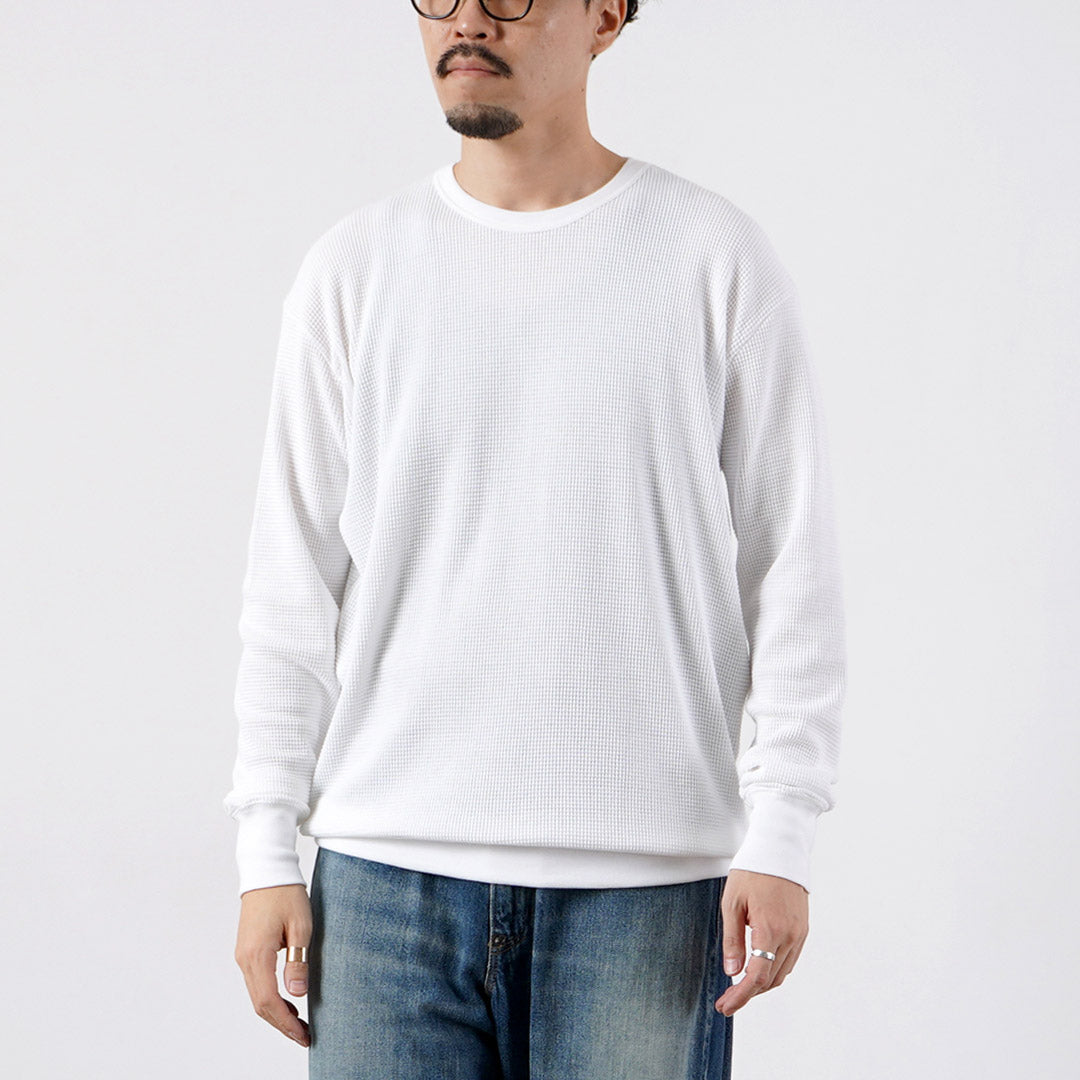 GICIPI / AQUILA Crew Neck Relax Fit Long Sleeve Sweatshirt