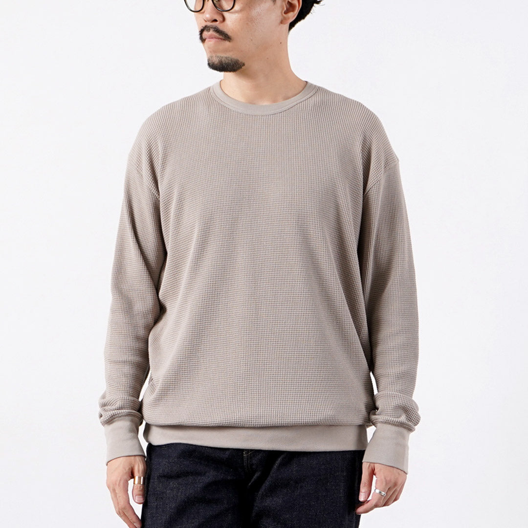 GICIPI / AQUILA Crew Neck Relax Fit Long Sleeve Sweatshirt