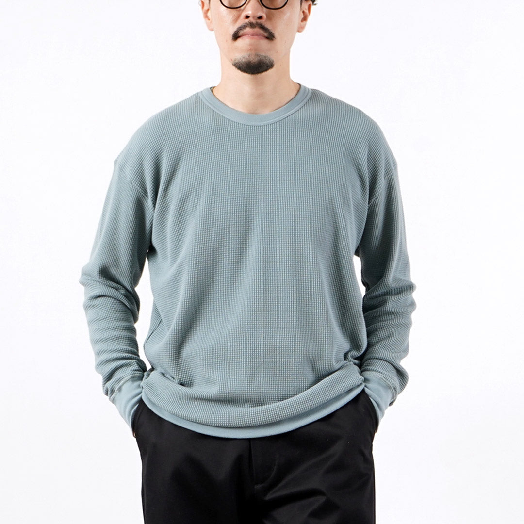 GICIPI / AQUILA Crew Neck Relax Fit Long Sleeve Sweatshirt