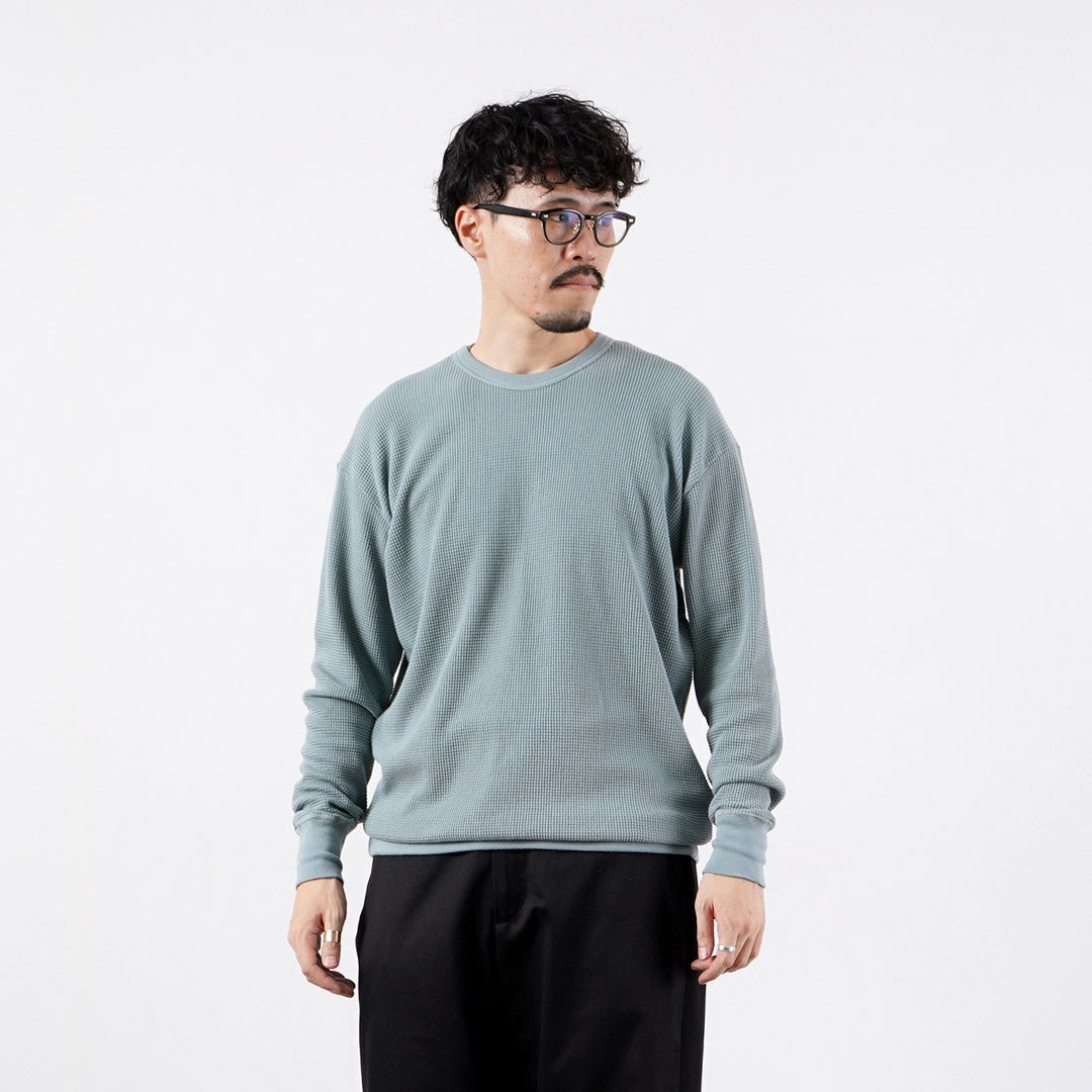 GICIPI / AQUILA Crew Neck Relax Fit Long Sleeve Sweatshirt