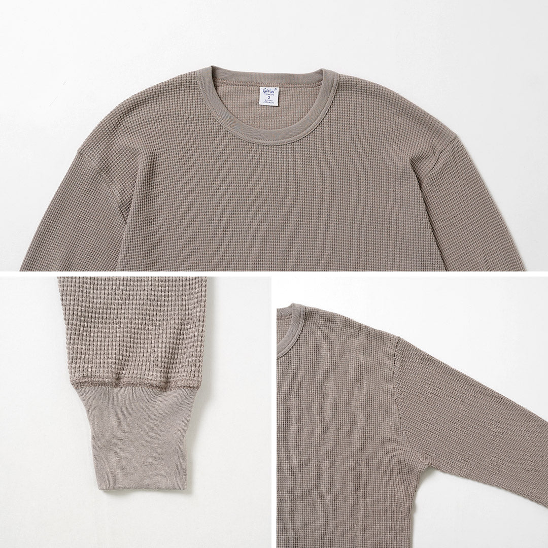 GICIPI / AQUILA Crew Neck Relax Fit Long Sleeve Sweatshirt