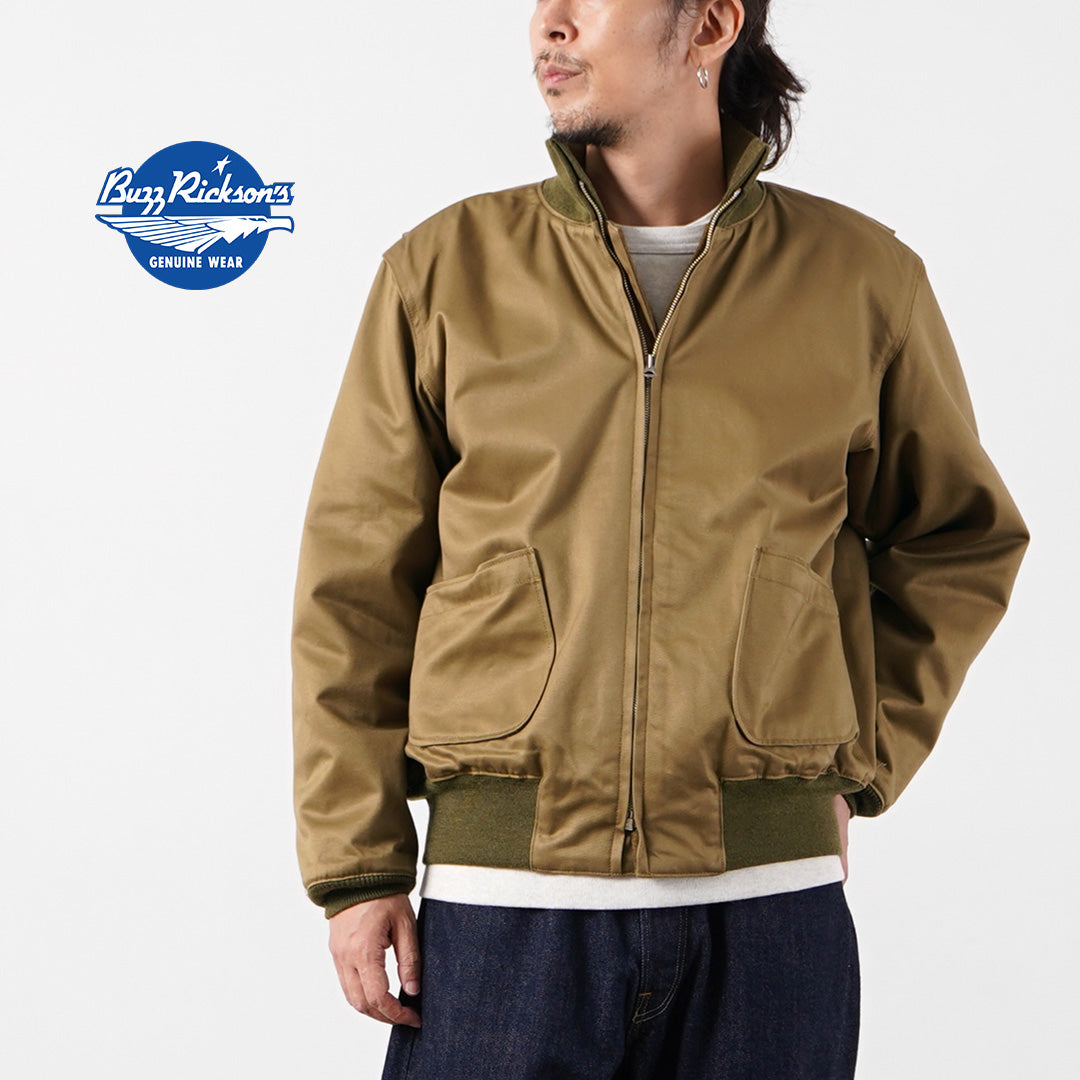 BUZZ RICKSONS / Early Model Patch Pocket Tanker Jacket