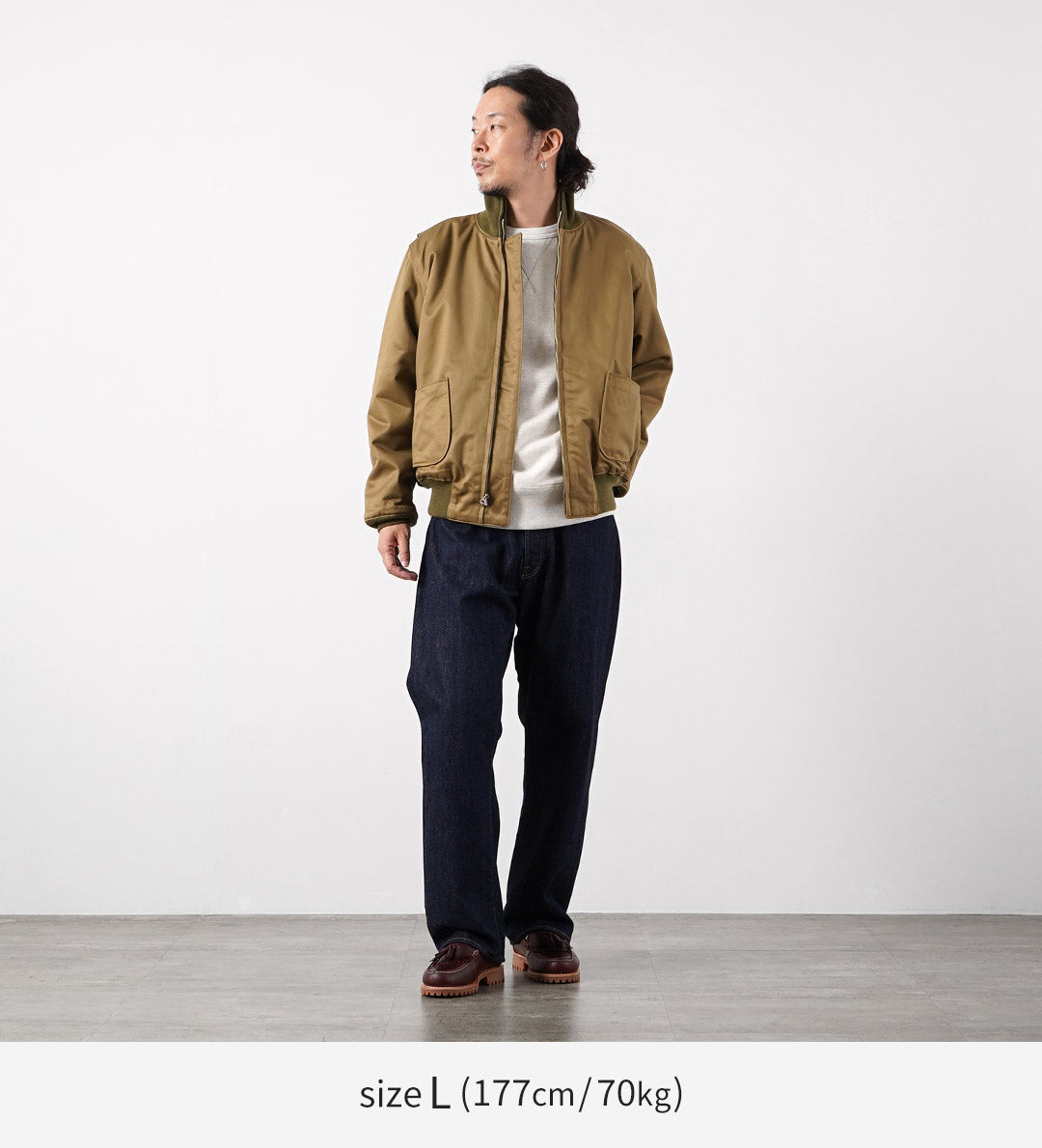 BUZZ RICKSONS / Early Model Patch Pocket Tanker Jacket