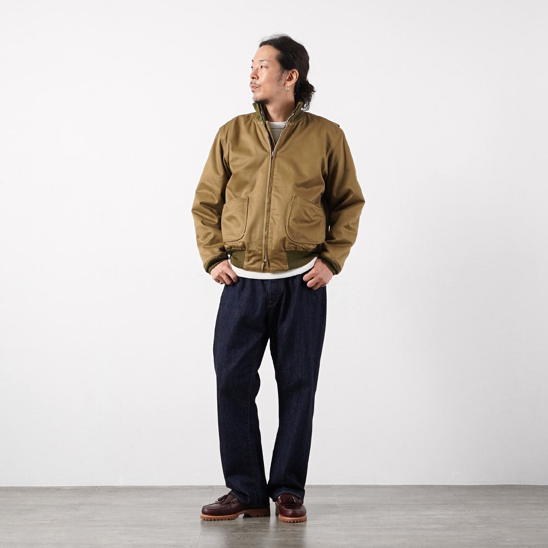 BUZZ RICKSONS / Early Model Patch Pocket Tanker Jacket