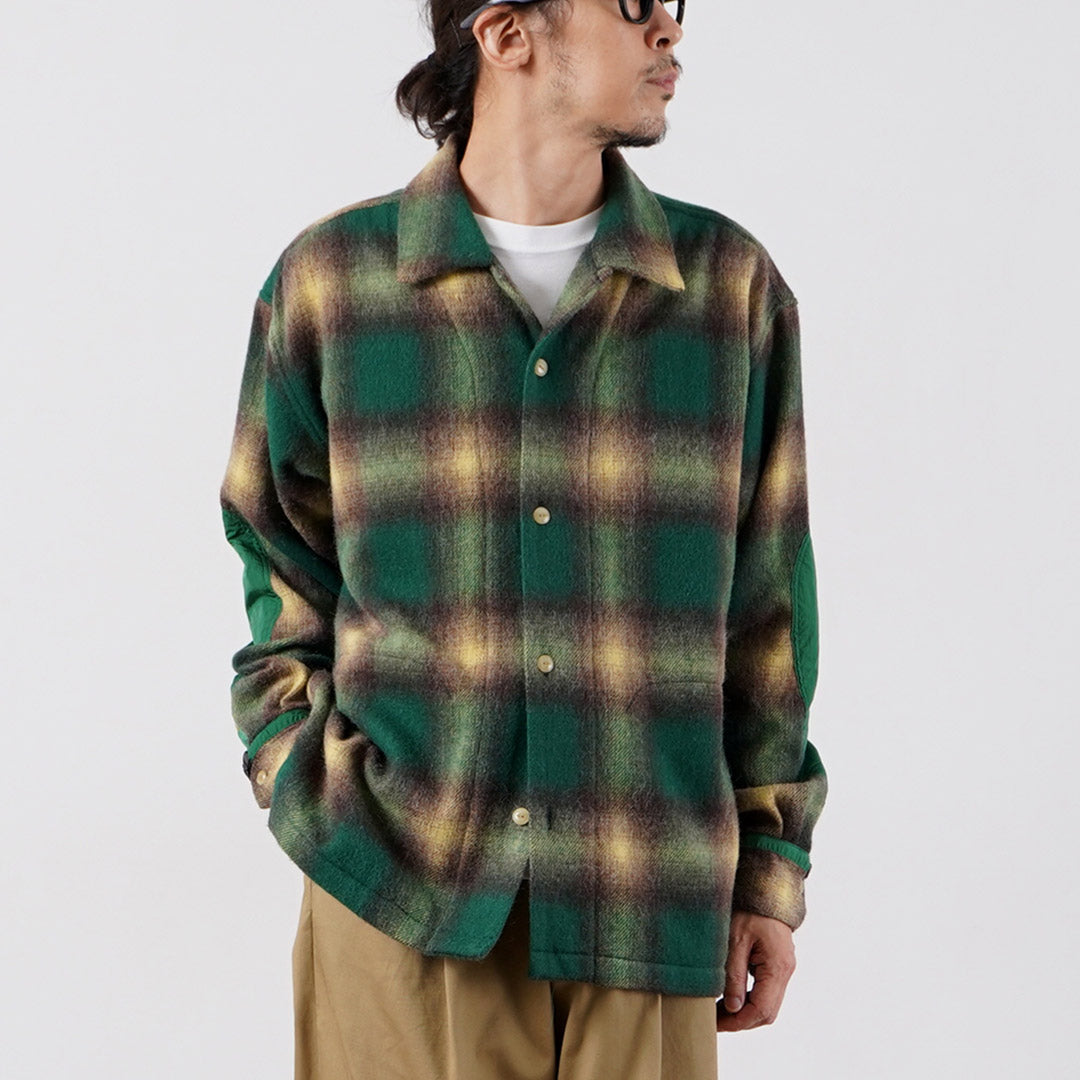 NORBIT / Camisa a cuadros degradados