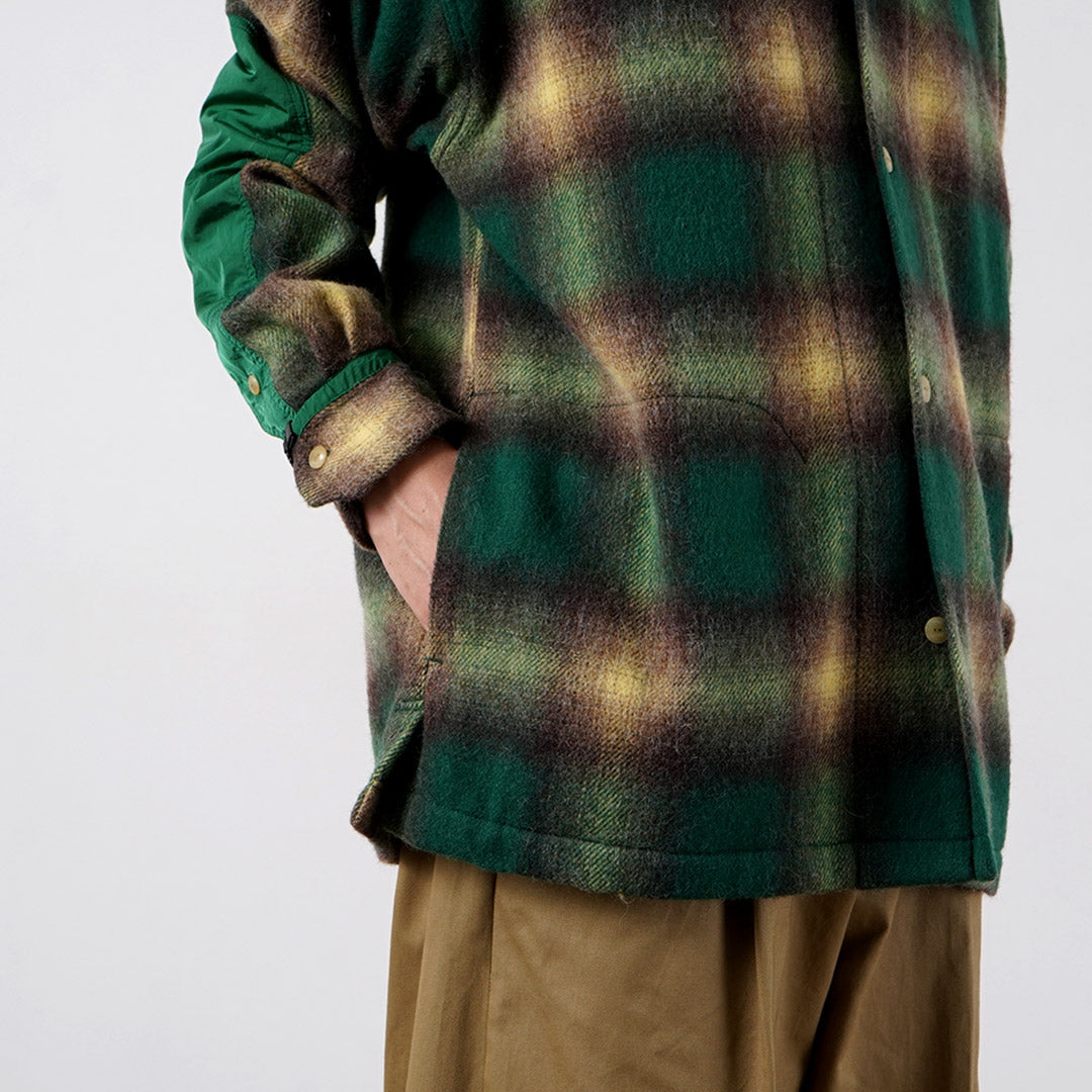 NORBIT / Camisa a cuadros degradados