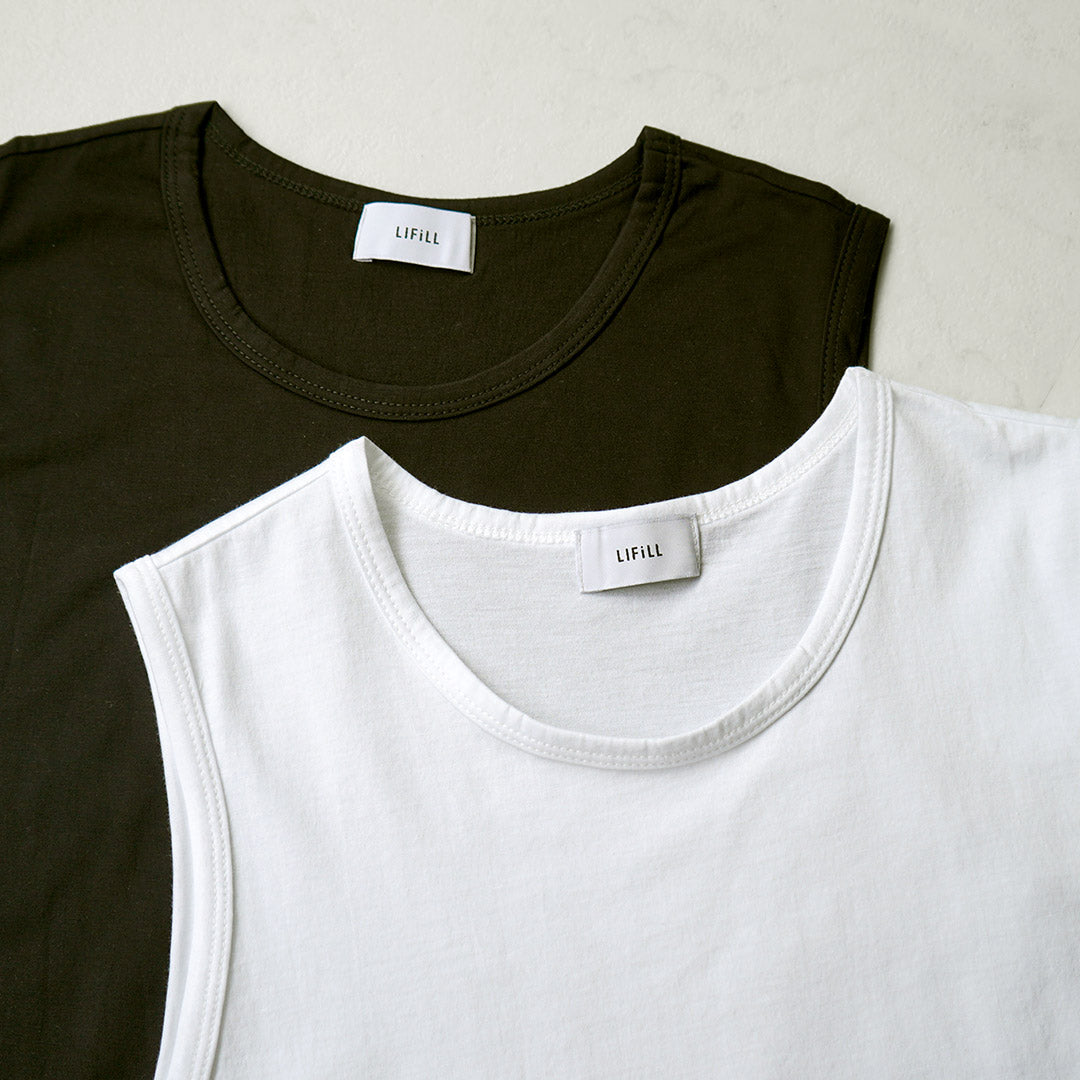 LIFiLL / Camiseta sin mangas de ropa interior sin mangas de algodón