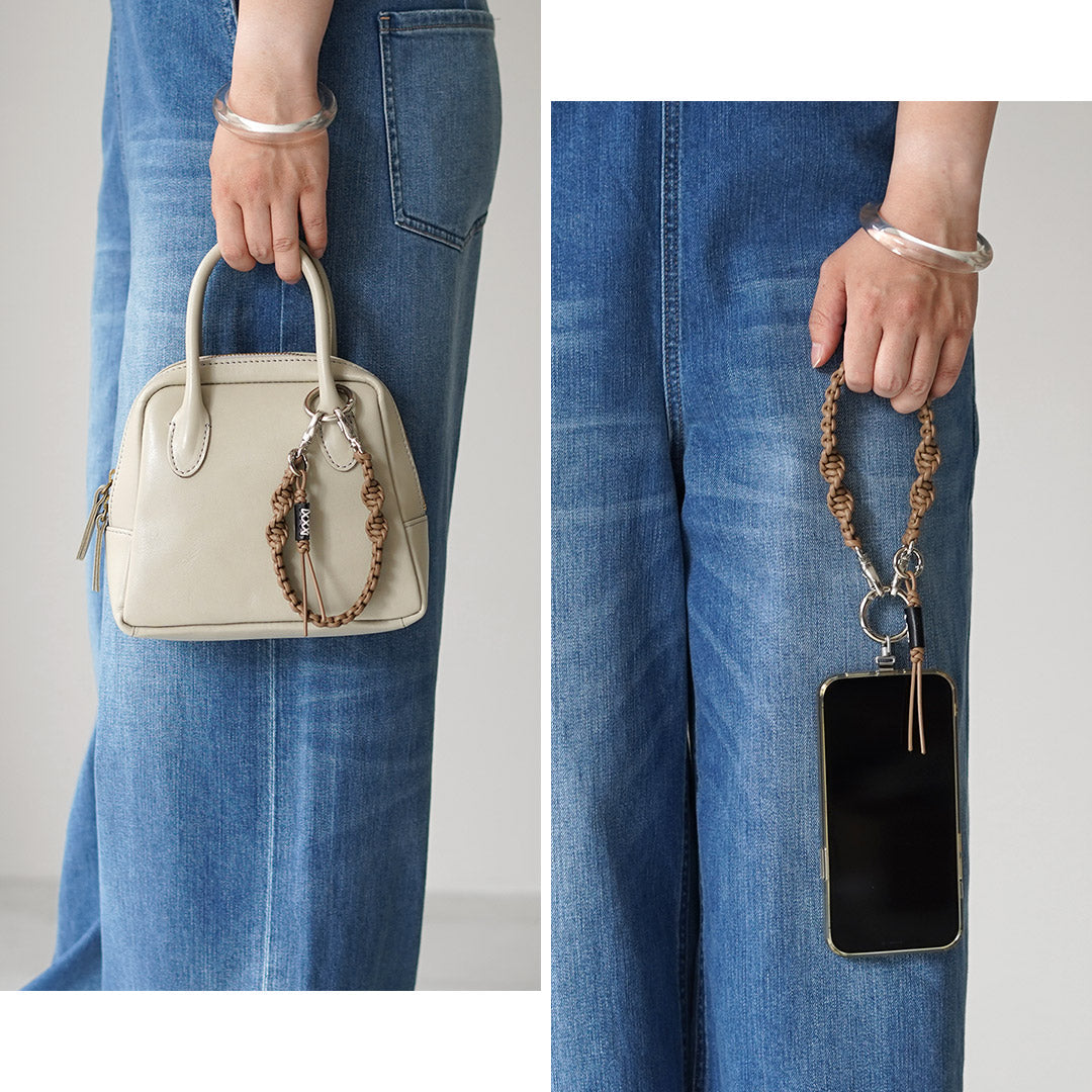 SENTI / Braided Leather Hand Strap