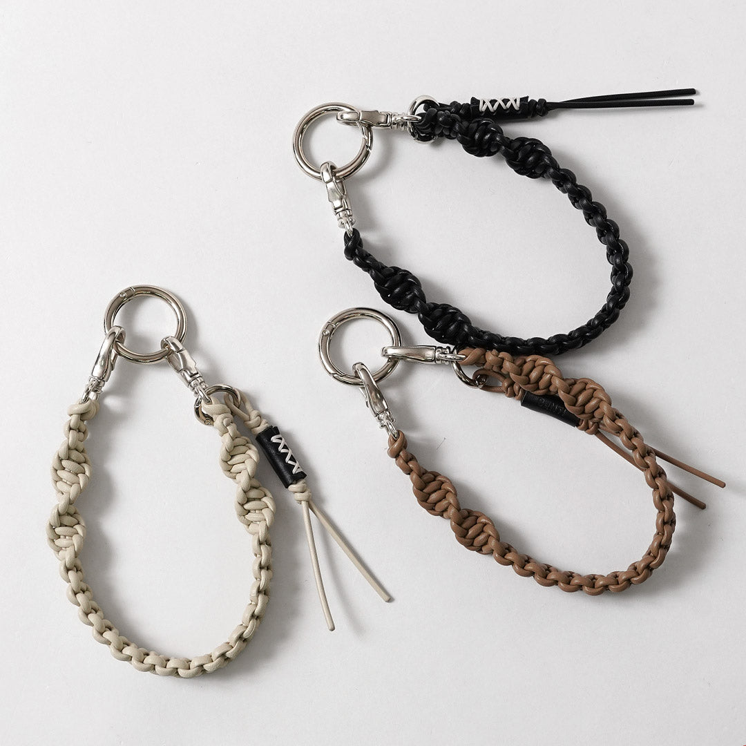 SENTI / Braided Leather Hand Strap