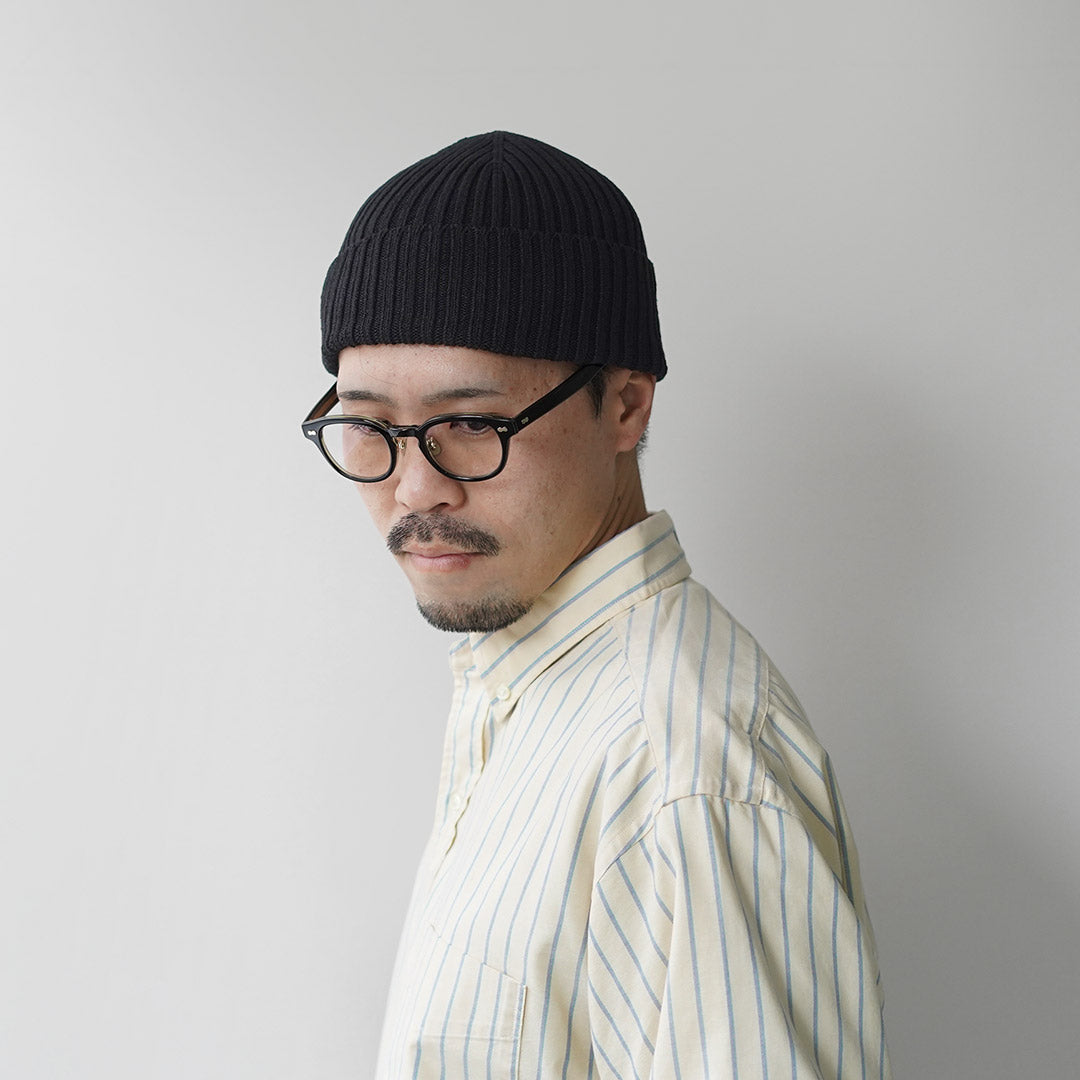 CHAUSSETTES DE QUALITÉ DECKA / Casquette exclusive Washi × Cotton Watch Cap Knit Cap