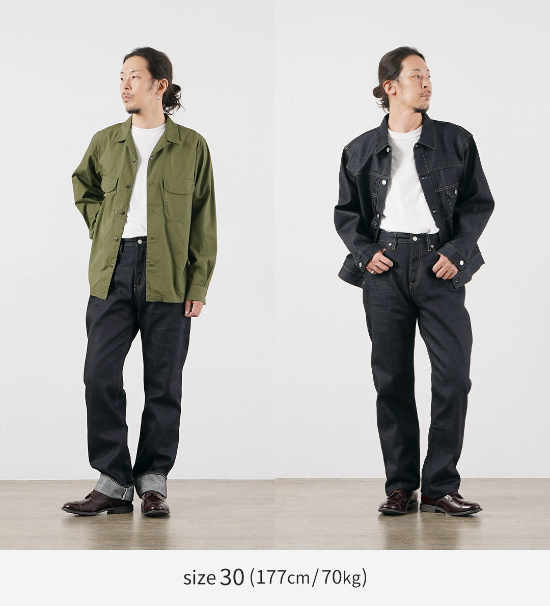 MOMOTARO JEANS / 14.7oz Standard Straight Denim Pants