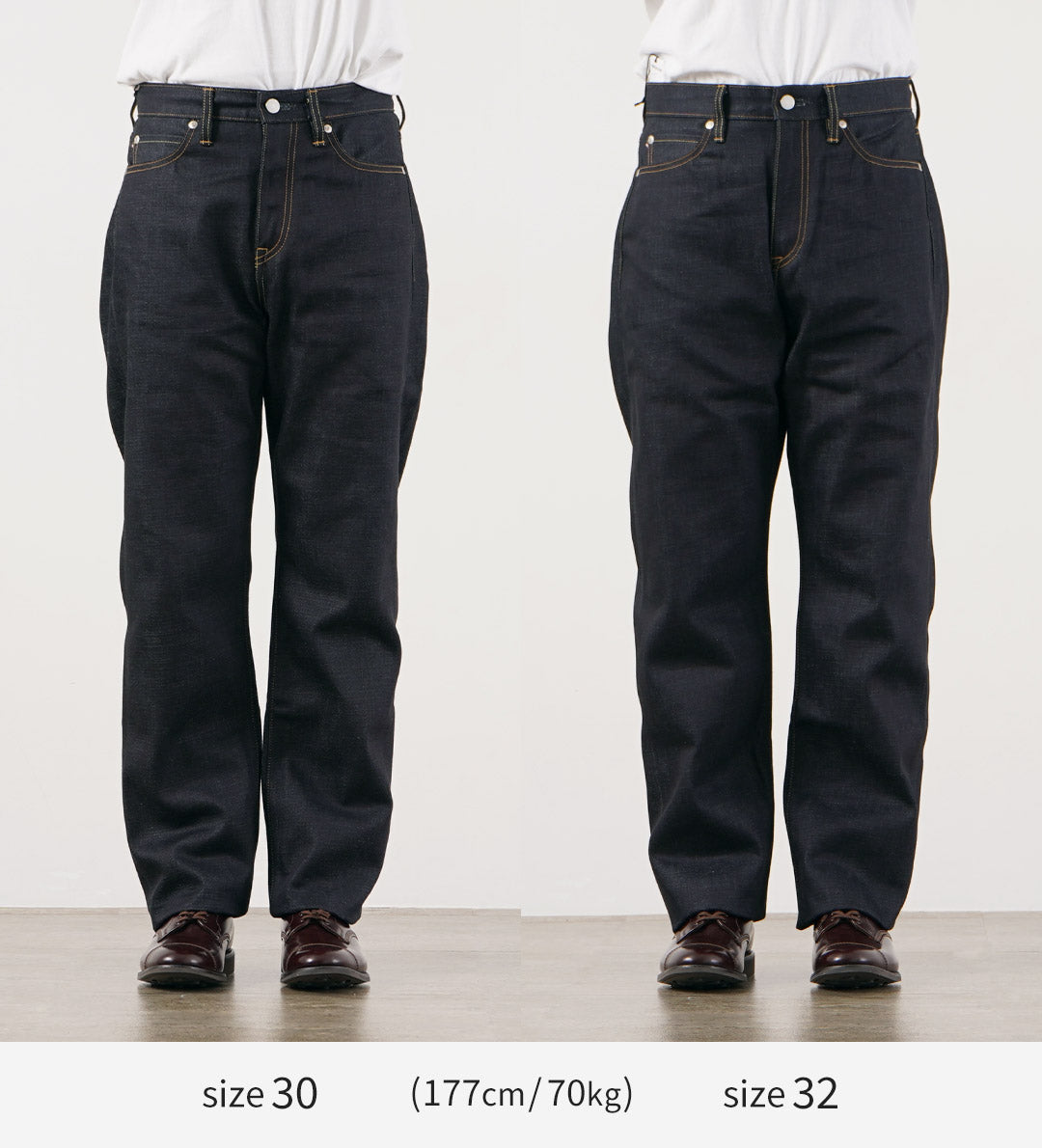 MOMOTARO JEANS / 14.7oz Standard Straight Denim Pants