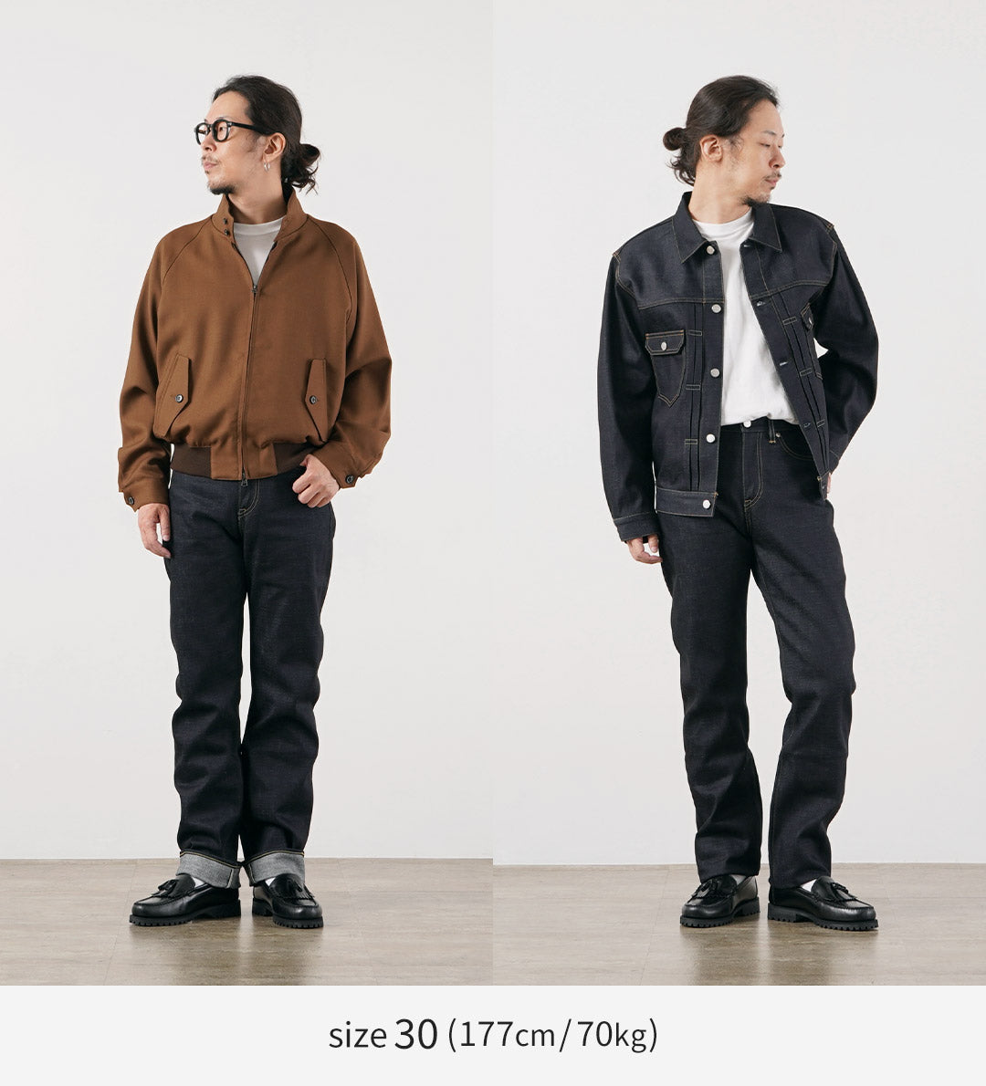 MOMOTARO JEANS / 14.7oz Standard Narrow Straight Denim Pants