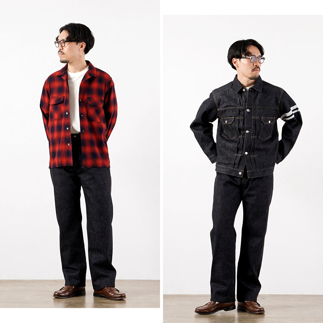 MOMOTARO JEANS / #100 Classic Straight Denim Pants