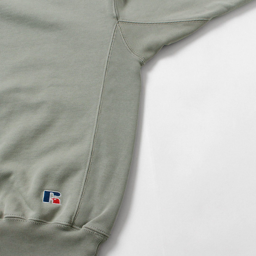 REMI RELIEF / Sudadera exclusiva de algodón con cuello redondo Russell Athletic Body Pro procesada SP