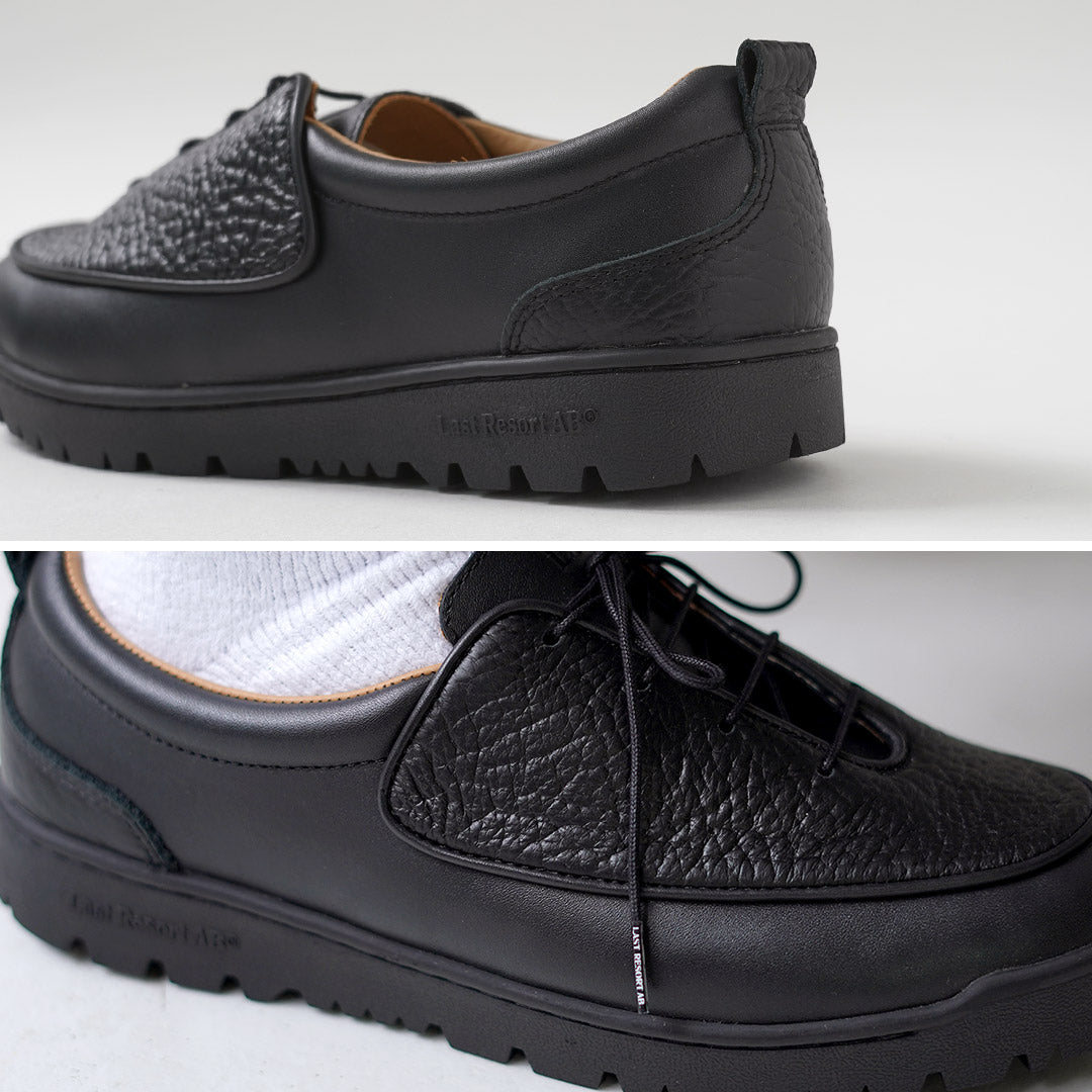 LAST RESORT AB / GM001-MT Custom Lug Sole Leather Sneakers