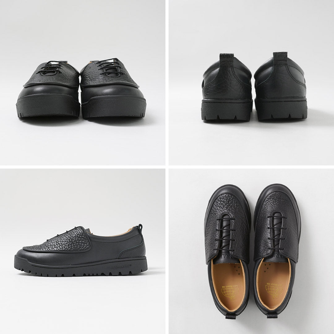 LAST RESORT AB / GM001-MT Custom Lug Sole Leather Sneakers