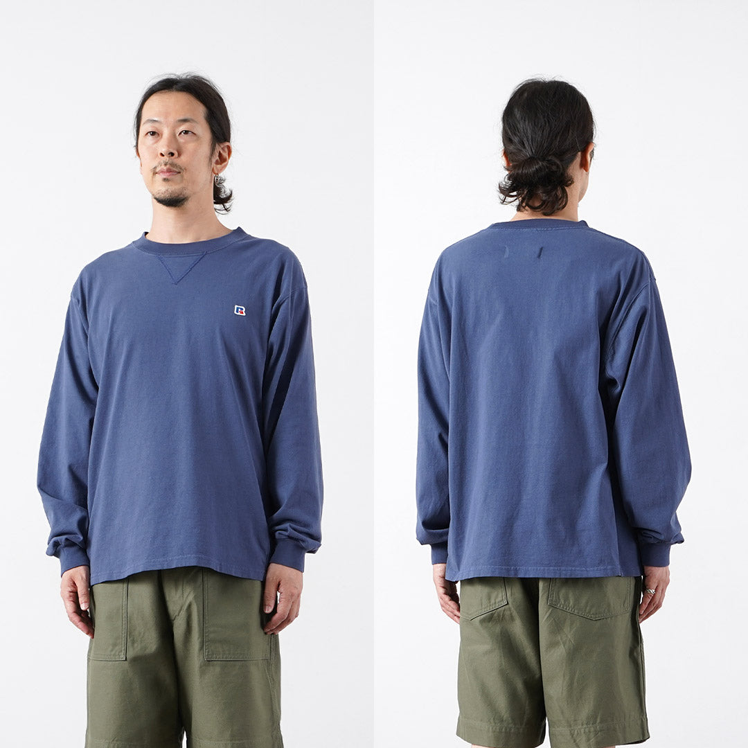 REMI RELIEF / 독점 하드 SP 마감 러셀 애슬레틱 바디 애슬레틱 저지 긴팔 티셔츠