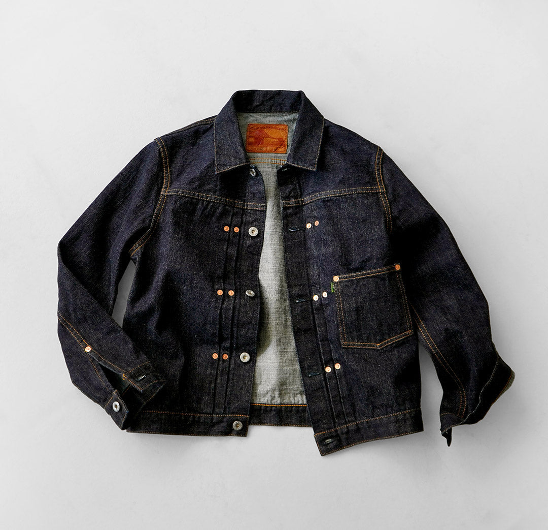 FOB FACTORY / F2465 RS5252-UF Veste en jean de garage