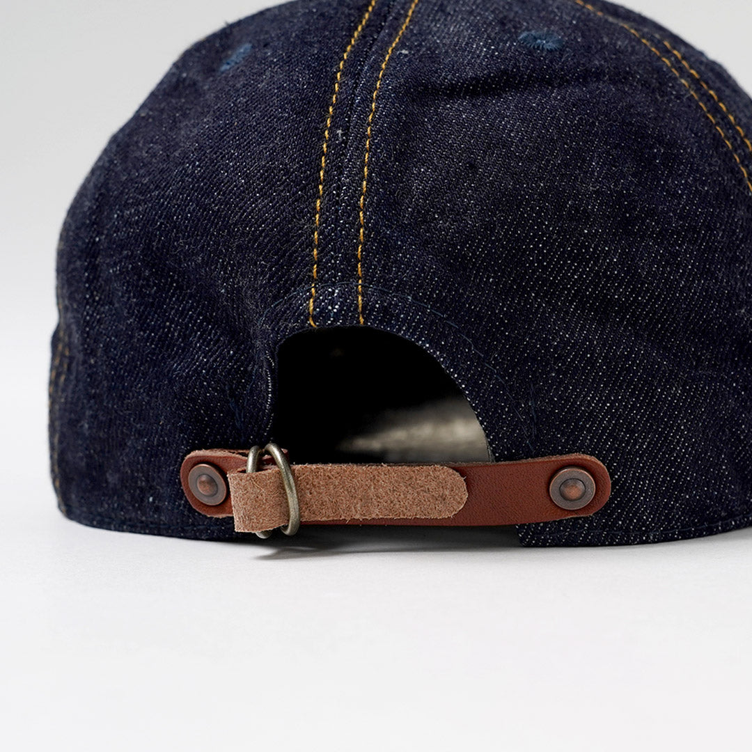 HIGHER / Selvedge Denim × Leather Brim Cap
