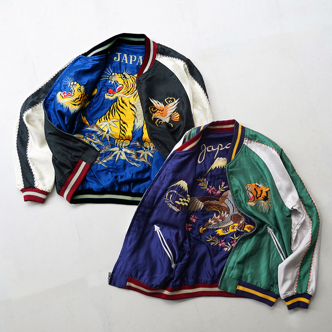 TAILOR TOYO / Veste souvenir en acétate / Tailor Toyo Réversible