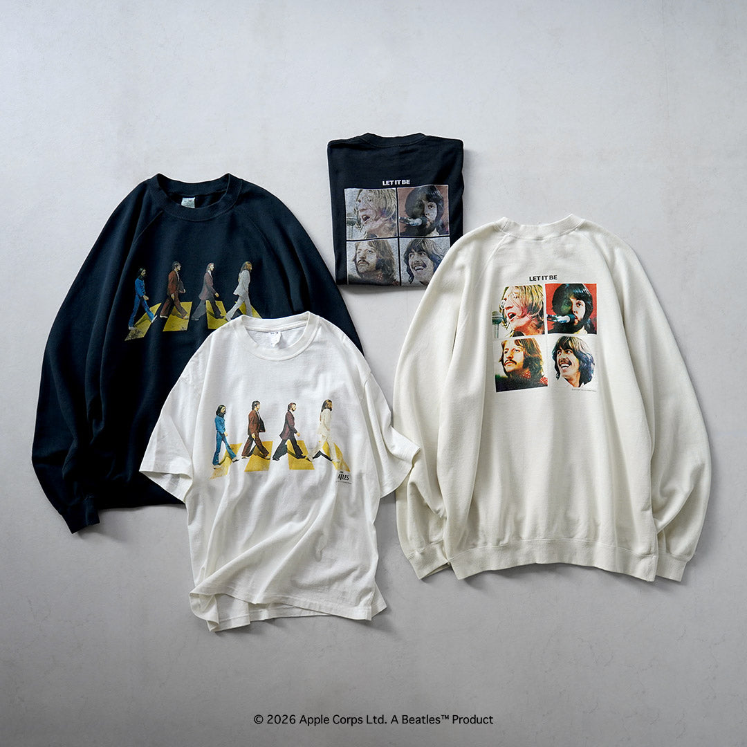 FREE RAGE / The Beatles × FREE RAGE Last Recording Recycled Cotton Short Sleeve T-Shirt