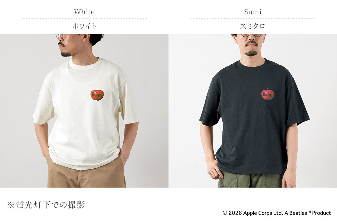 FREE RAGE / The Beatles × FREE RAGE Last Release Recycled Cotton Short Sleeve T-Shirt