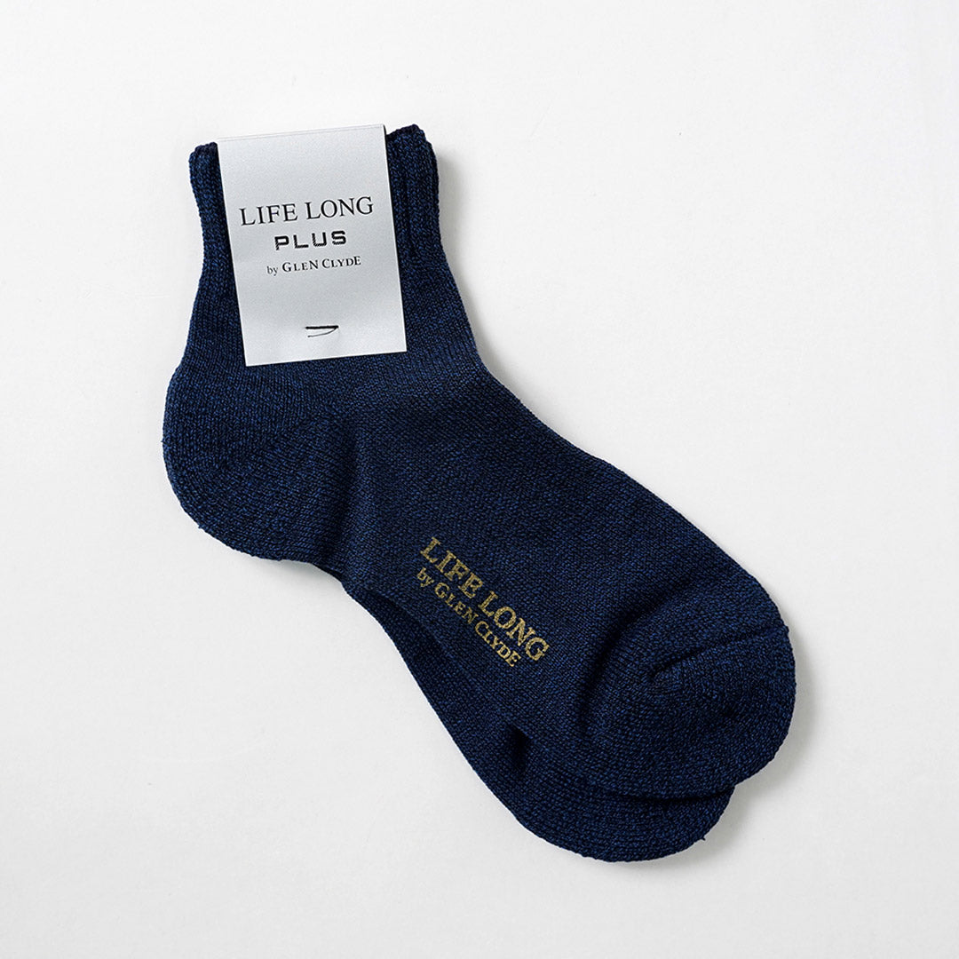 LIFE LONG BY GLEN CLYDE / TS-2 PLUS Cotton × CORDURA Pile Ankle Socks