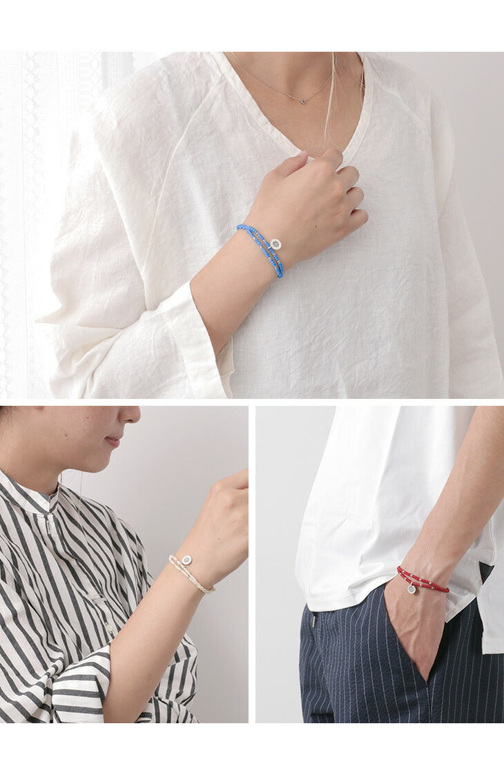 Brazalete superior de doble cadena Phadua / Wax Cord