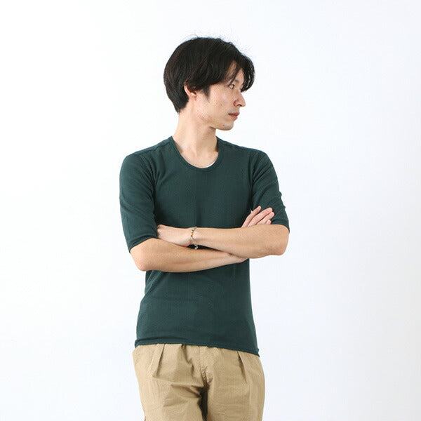 RE MADE IN TOKYO JAPAN / U-Neck Perfect Inner Half Sleeve T-shirt