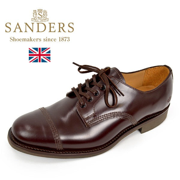 SANDERS / #1128 Zapatos derby militares Modelo Japón Limitado