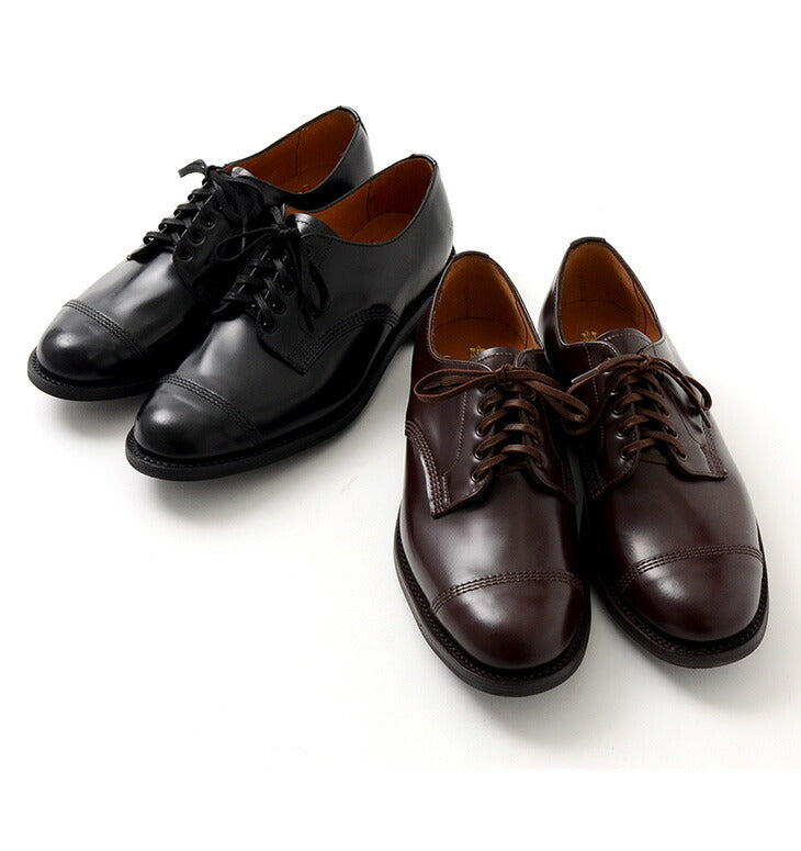 SANDERS / #1128 Zapatos derby militares Modelo Japón Limitado