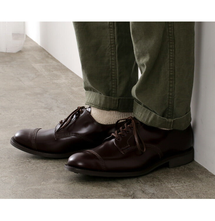 SANDERS / #1128 Zapatos derby militares Modelo Japón Limitado