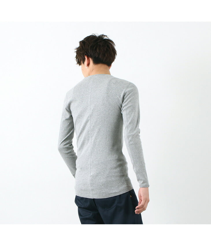 RE HECHO EN TOKIO JAPÓN / Cuello en U interior perfecto de manga larga