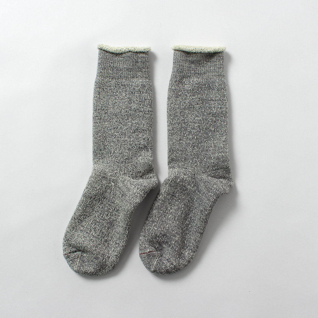 ROTOTO / Chaussettes Double Face Laine Mérinos & Coton Biologique