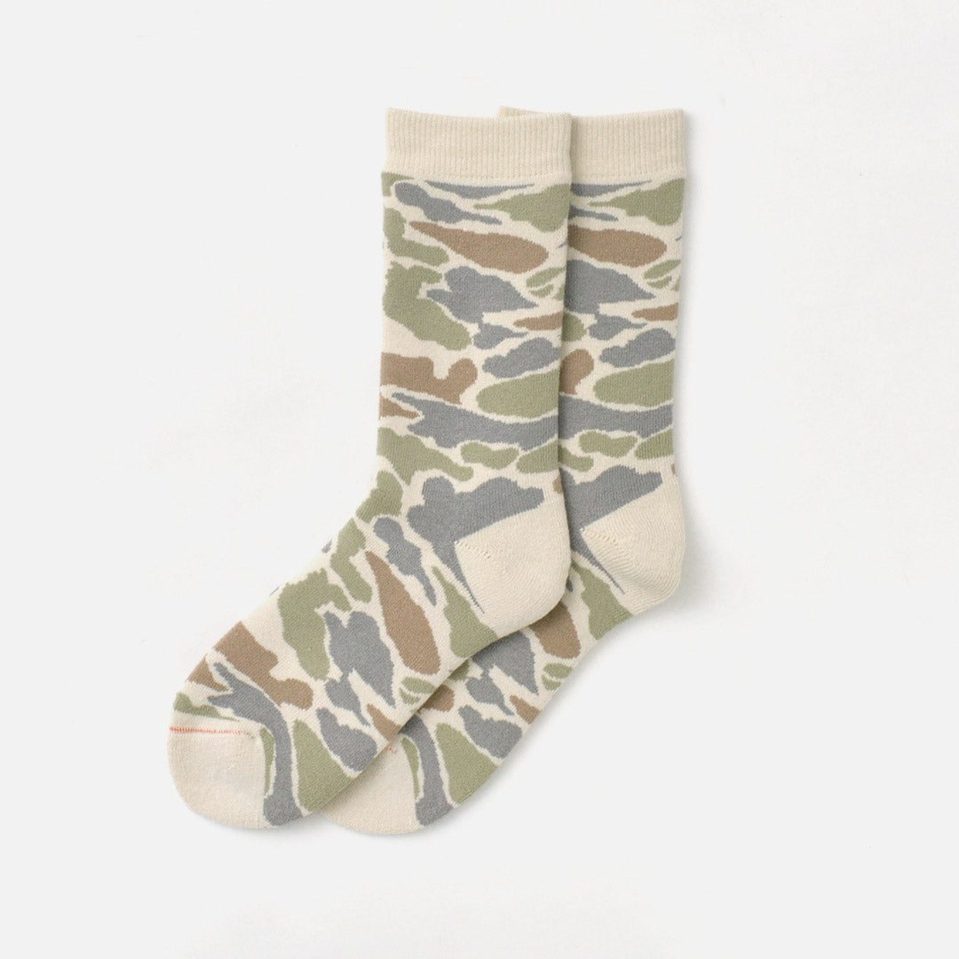 ROTOTO / R1339 Chaussettes Pile Camo Crew