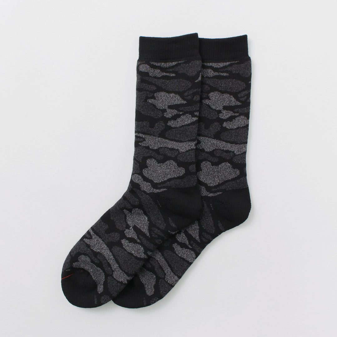 ROTOTO / R1339 Chaussettes Pile Camo Crew