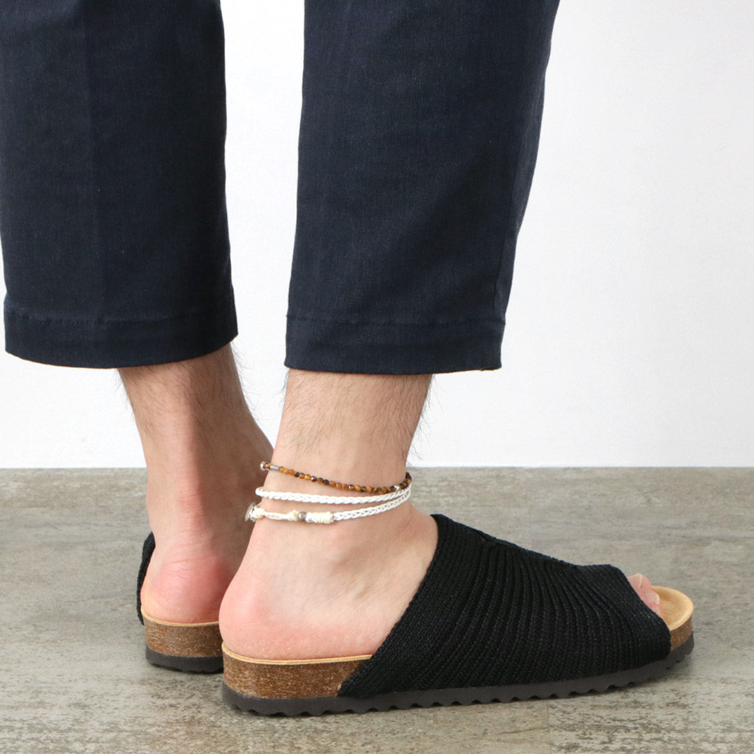 Phadua / Braided 1mm 가죽 2 랩 발목