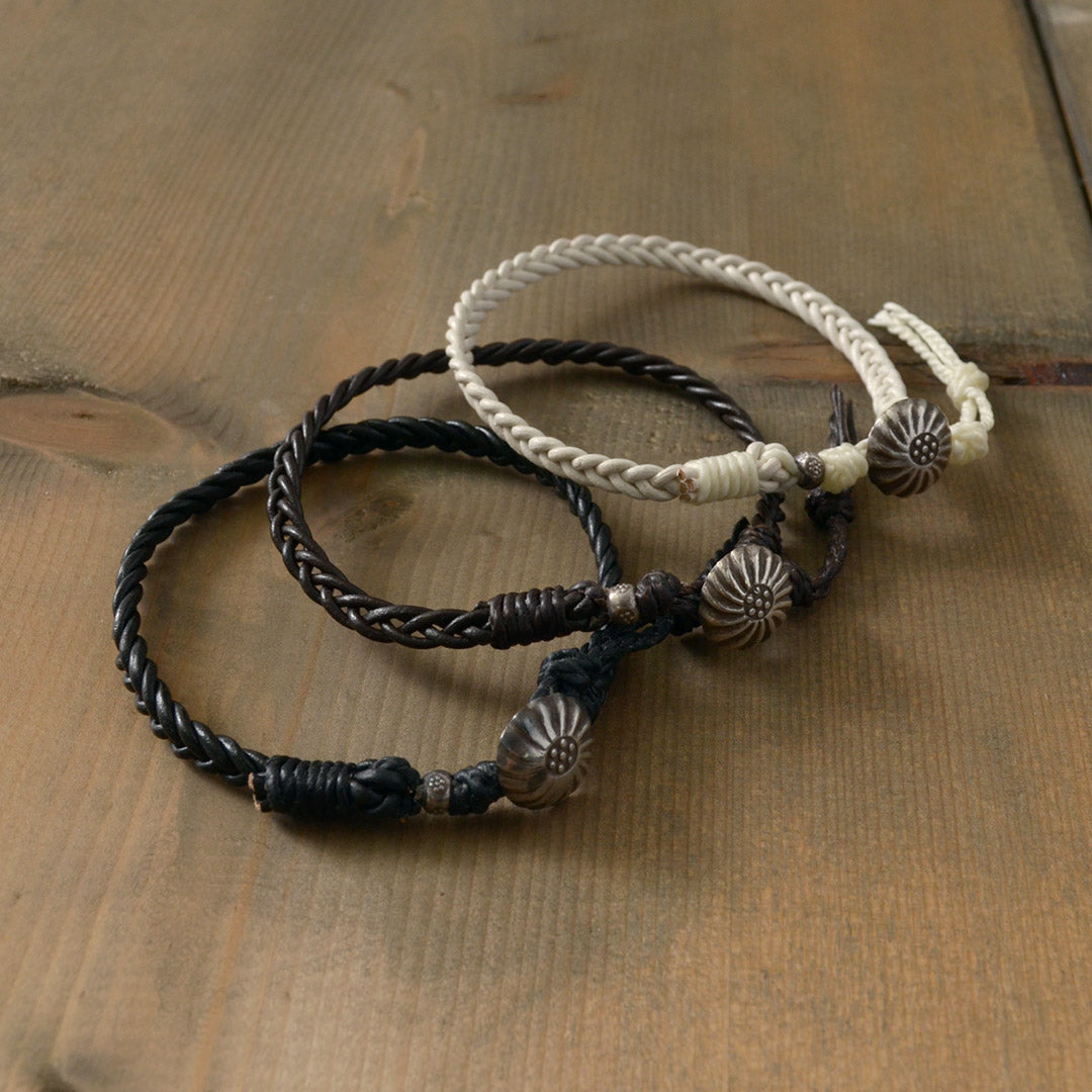 Phadua / Braided 1.5mm 가죽 발목