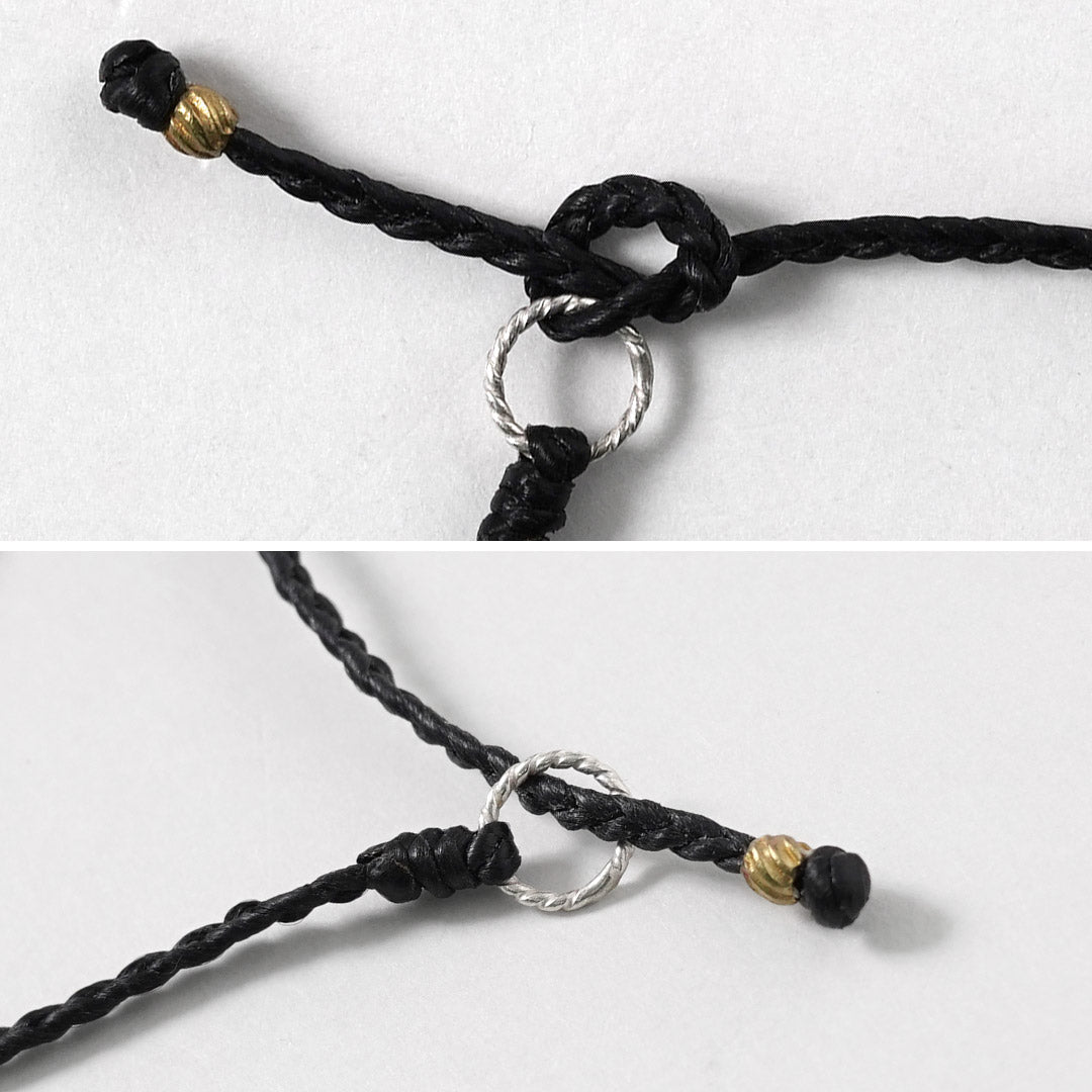 phaduA / Wax Cord & Karen Silver Tube 3-Way Accessory
