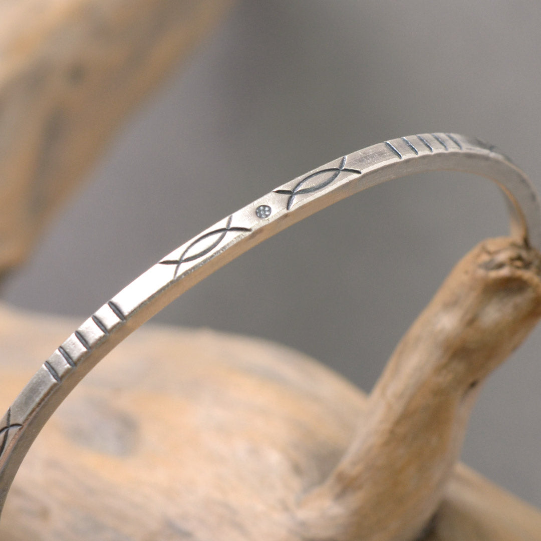 Bracelet en argent Phadua / Karen