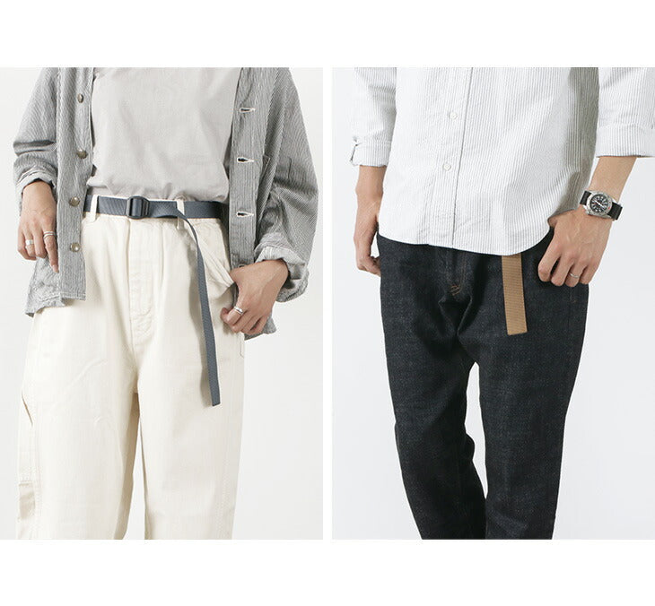 BISON DESIGNS / Webbing Belt 30mm Plain Nylon Belt