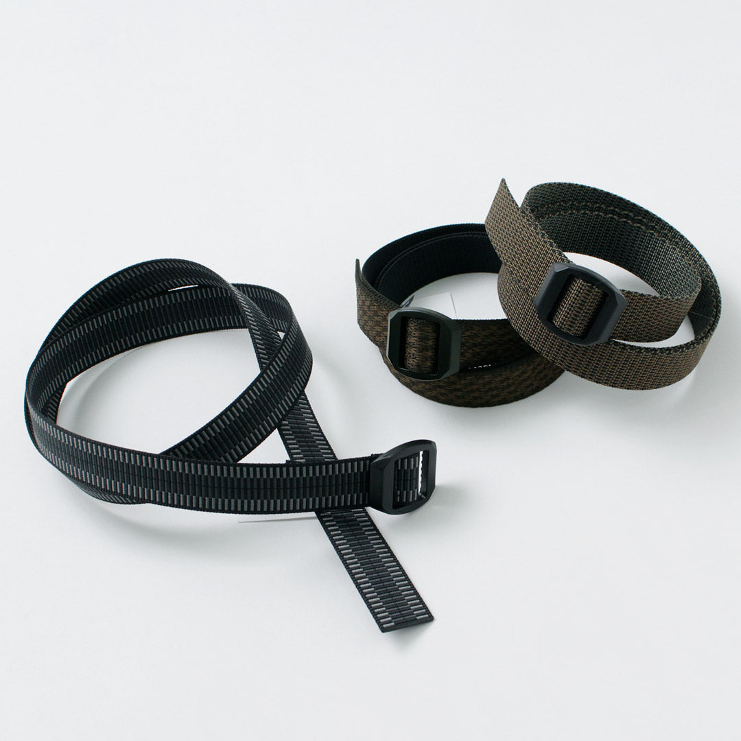 BISON DESIGNS / Cinturón de correas de nailon estampado de 30 mm