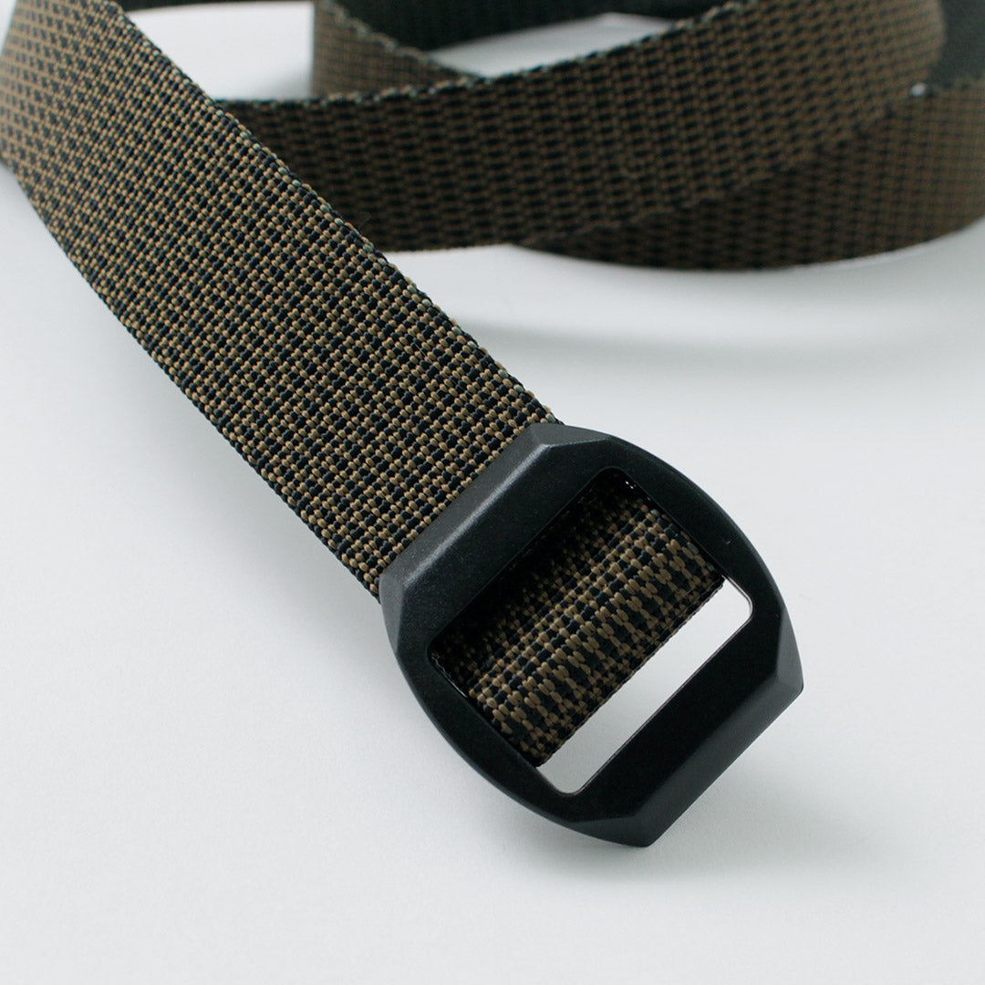 BISON DESIGNS / Cinturón de correas de nailon estampado de 30 mm